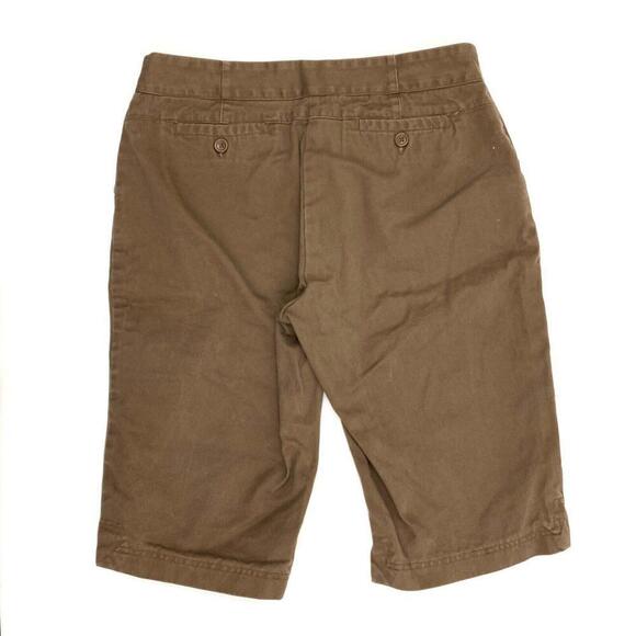 Rafaella Skimmer Women's size 8 Dark Brown Denim Jean Shorts - Picture 2 of 3